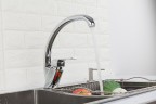 Смеситель для кухни Gappo G50 G4150-8 Хром латунь