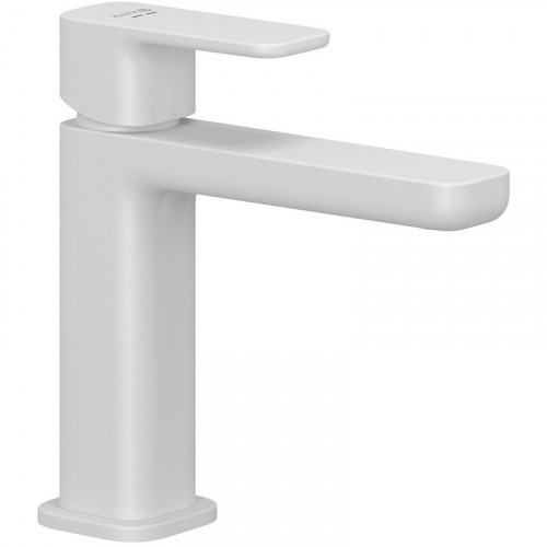 Смеситель для раковины Kludi Renon 422885375 Белый матовый латунь