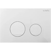 Клавиша смыва Esbano Slim-37GW ESINSLM37GW Белая глянцевая