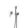 Гигиенический душ со смесителем Whitecross Y brushed nickel SYSYBI1NIB цвет Никель брашированный