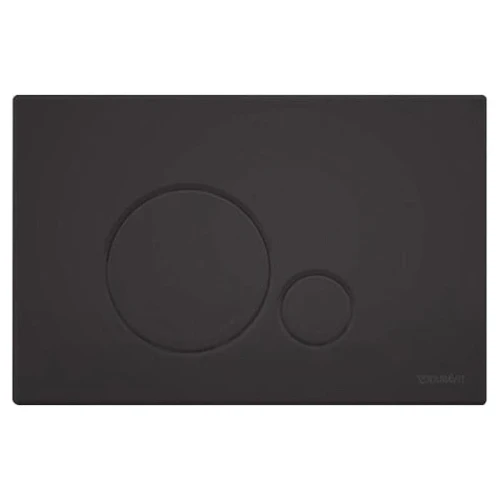 Кнопка смыва для инсталляции Duravit DuraSystem WD5010031000/WF5120131010 цвет Черный матовый