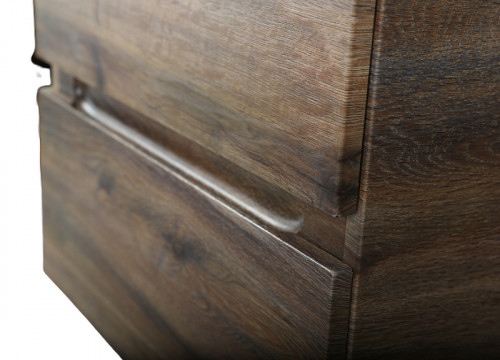 Тумба под раковину Art&amp;Max AM-Techno-600-2C-SO-LW646 подвесная Дуб бомонд Лофт МДФ / ЛДСП