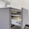 Тумба с раковиной Comforty Бильбао 60 00-00019361 цвет Серый шелк