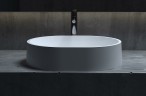 Раковина-чаша Salini Gloria 56 311 1102211M Белая матовая искусственный камень (литьевой мрамор)