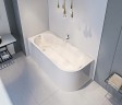 Акриловая ванна Bas Веста 170x75 L В 00143 без гидромассажа