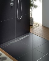 Душевой лоток Timo Drain System 80 DS230108/00 с решеткой Хром