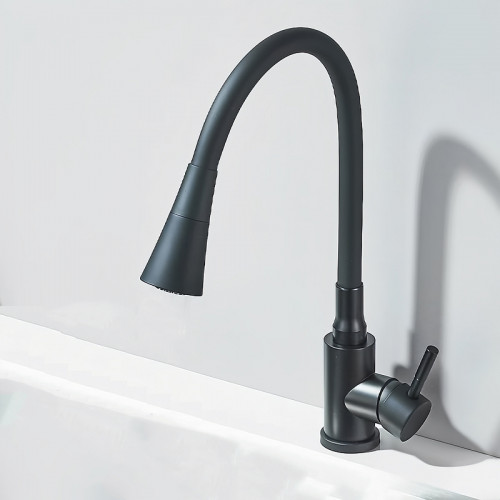 Смеситель для кухни Boch Mann Mia B BM10421 Черный матовый