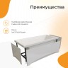Акриловая ванна Radomir Виктория лайт 170x70 2-01-0-0-1-260Р без гидромассажа