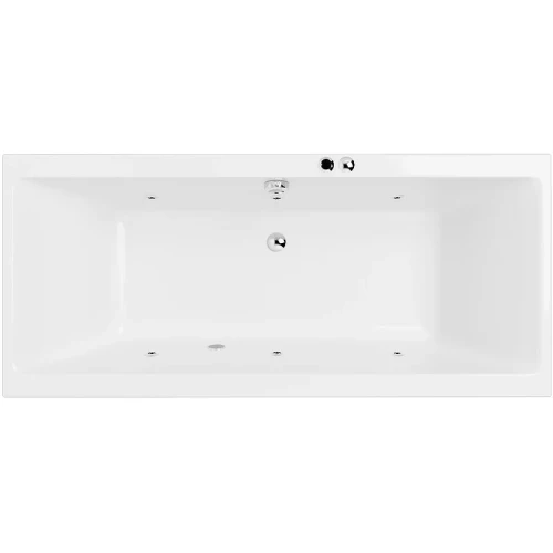 Акриловая ванна Excellent Pryzmat 170x75 WAEX.PRY17.SOFT.CR с гидромассажем
