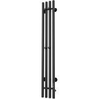 Электрический полотенцесушитель Comfysan Alto EC-4 120x15 015817 Черный матовый