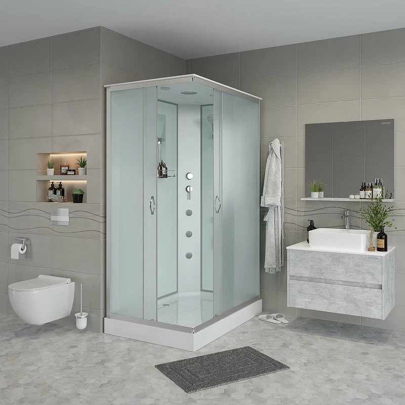 Душевая кабина Niagara Classic 100х80 NG-43085-14QG с гидромассажем