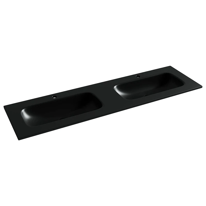 Раковина Sancos Ceramicanova Grace 160 CN7023MB двойная цвет Черный матовый