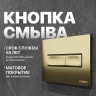Клавиша смыва DIWO 7325 цвет Золото матовое