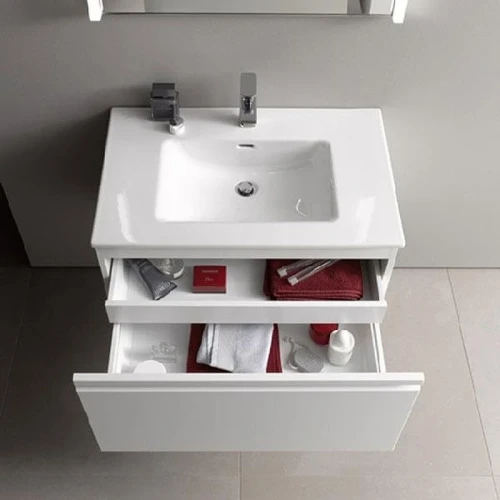 Тумба с раковиной Laufen Pro S 100 8.6096.6.463.104.1 подвесная Белая матовая