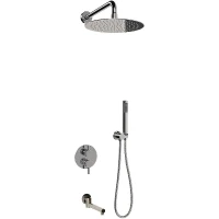 Душевая система RGW Shower Panels SP-55 51140855-01 Хром латунь встраиваемый