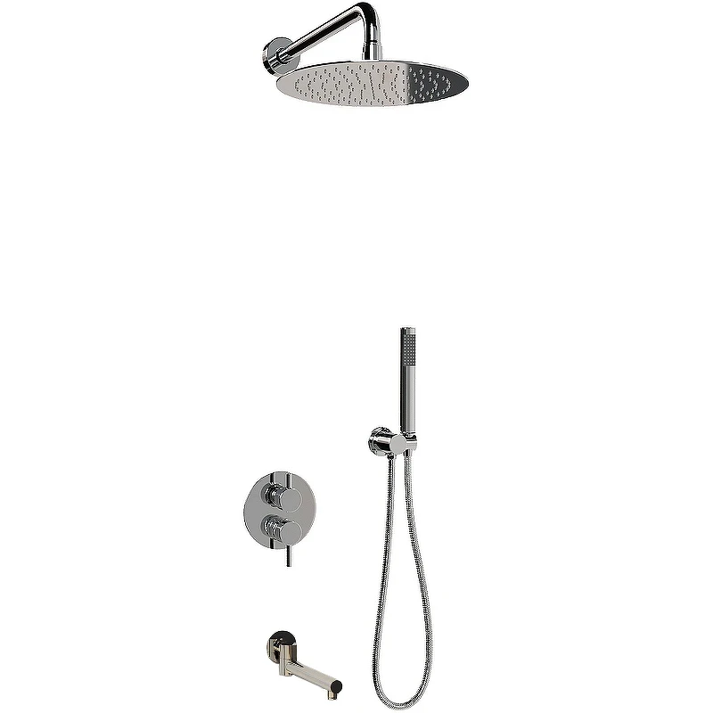 Душевая система RGW Shower Panels SP-55 51140855-01 Хром латунь встраиваемый