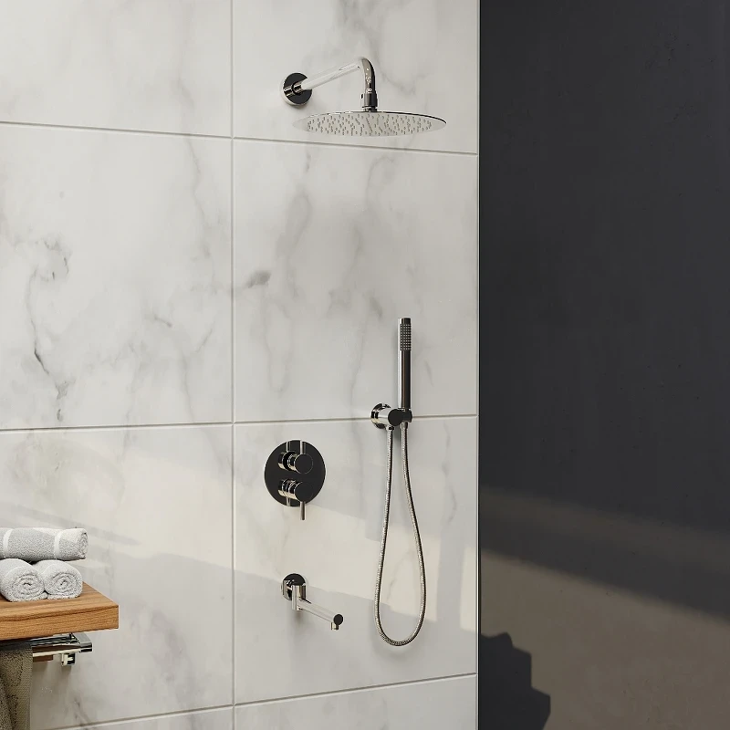 Душевая система RGW Shower Panels SP-55 51140855-01 Хром латунь встраиваемый