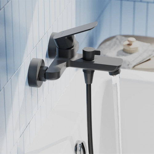Смеситель для ванны Pragma Teiden 903113.TDN3.BFBS.011-2 цвет Черный матовый