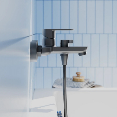 Смеситель для ванны Pragma Teiden 903113.TDN3.BFBS.011-2 цвет Черный матовый