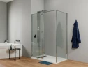 Душевой уголок Allen Brau Fantasy 140x90 3.11004-00 профиль Хром стекло прозрачное
