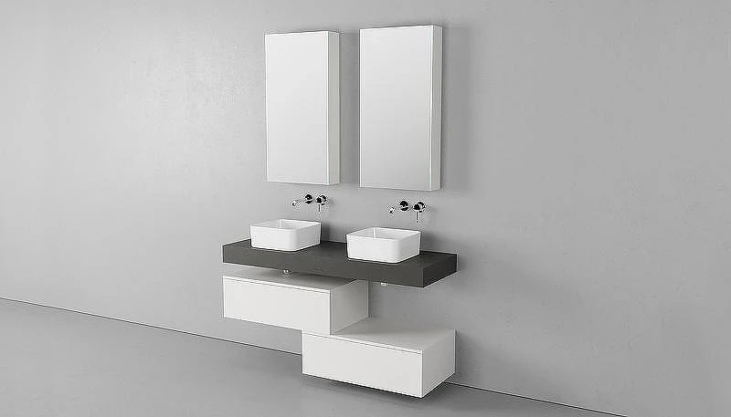 Столешница под раковину Velvex Unique Unit 140 st.UNI.140-626 Белая