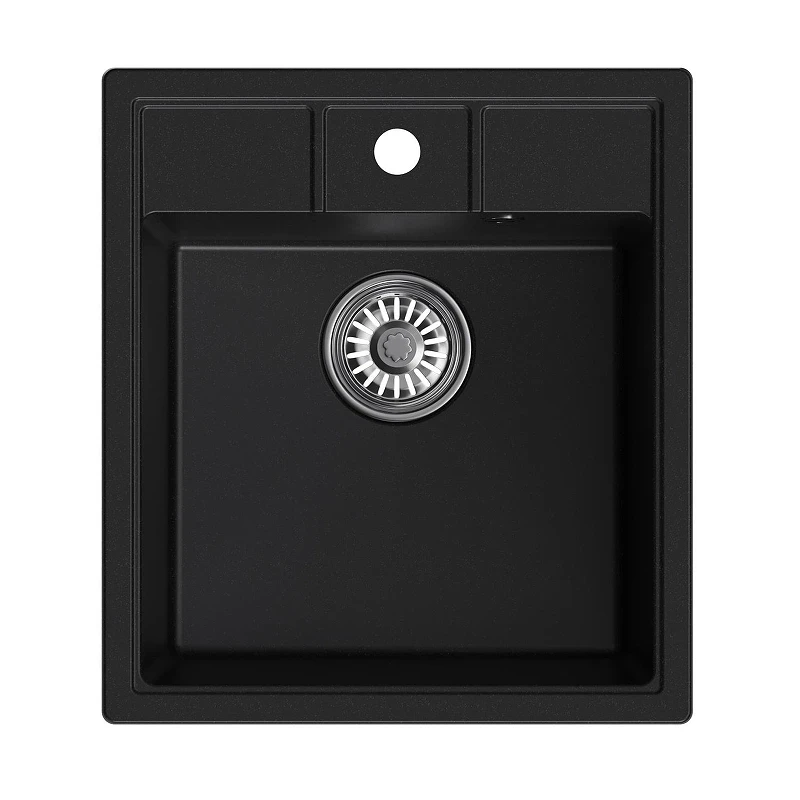 Кухонная мойка Mixline Комфорт ML-GM28 45 552185 цвет Ультрачерный
