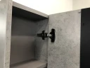 Зеркало со шкафом Comforty Эдинбург 75 00004149063 Бетон светлый МДФ / ЛДСП, стекло