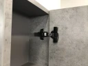 Зеркало со шкафом Comforty Эдинбург 75 00004149063 Бетон светлый МДФ / ЛДСП, стекло