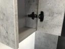 Зеркало со шкафом Comforty Эдинбург 75 00004149063 Бетон светлый МДФ / ЛДСП, стекло