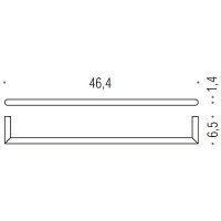 Полотенцедержатель Colombo Design Mini B4010.CR Хром