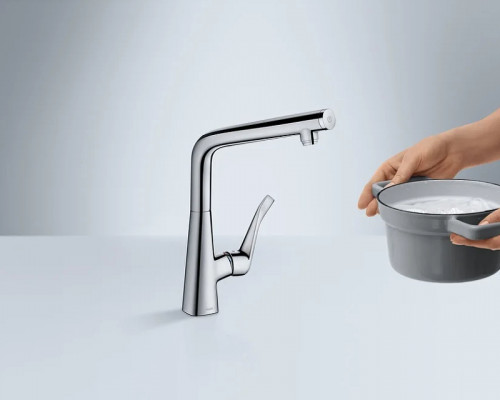 Смеситель для кухни Hansgrohe Metris S 14883000 Хром латунь