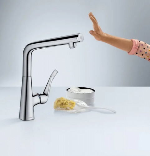 Смеситель для кухни Hansgrohe Metris S 14883000 Хром латунь