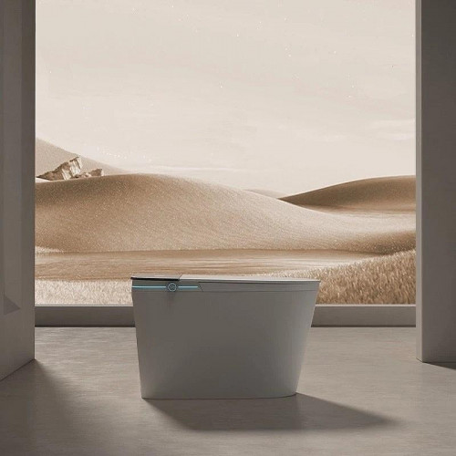 Унитаз биде Ceruttispa Ester Smart CT10617 приставной с сиденьем Микролифт