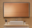 Зеркало Art&Max Aversa 120 AM-Ave-1200-700-DS-F с подсветкой цвет Черный с бесконтактным выключателем