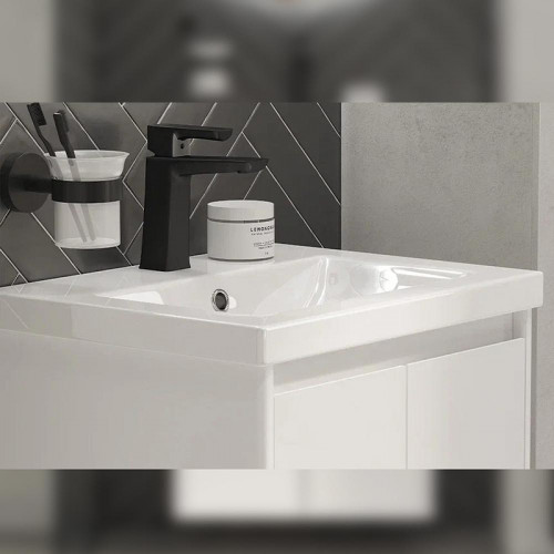 Тумба под раковину Velvex Klaufs 50 tp.KLA.COM.50.2D подвесная цвет Белый
