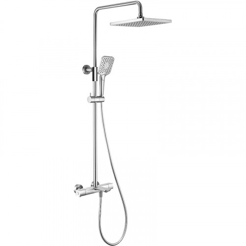 Душевая система Vincea Next VSFS-1N1TCH с термостатом Хром латунь на стену
