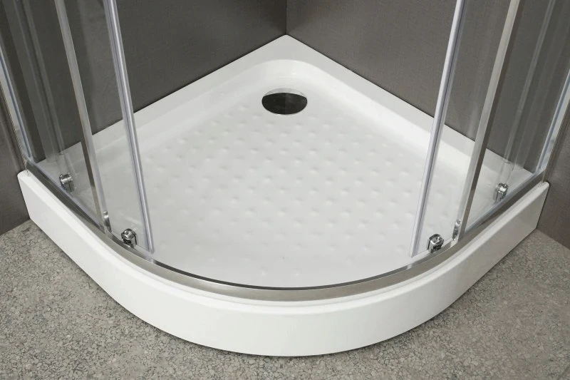 Душевой уголок BelBagno UNO-195-R-2-80-C-Cr 80х80 профиль Хром стекло прозрачное