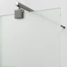 Душевая перегородка WasserKRAFT Rur 100 30W44GR-TXG профиль Графит стекло текстурное