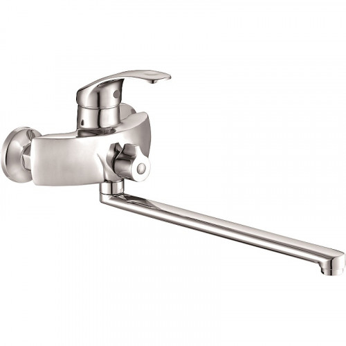 Смеситель для ванны Ростовская Мануфактура Сантехники Boou B8174-18F универсальный Хром латунь на стену