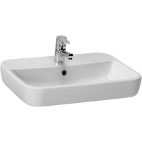 Раковина Cersanit Caspia 60 S-UM-CAS60/1-S-w Белая фарфор накладная