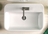 Раковина Cersanit Caspia 60 S-UM-CAS60/1-S-w Белая фарфор накладная