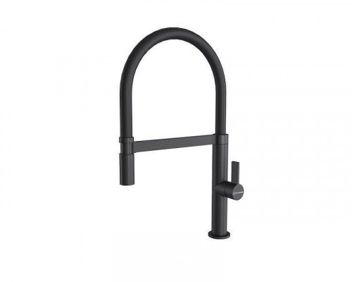 Смеситель для кухни KUCHENSTERN TURM-E 405BL40 цвет Черный матовый