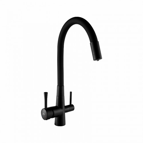 Смеситель для кухни Fashun A4362-7 цвет Черный