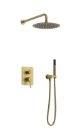 Душевая система AltroBagno Unione 040111BG цвет Золото матовое