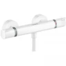 Смеситель для душа Hansgrohe Ecostat Comfort 13116700 с термостатом Белый матовый латунь на стену