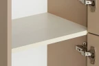 Шкаф пенал ASB-Woodline Риола 40 12420 Капучино массив дерева