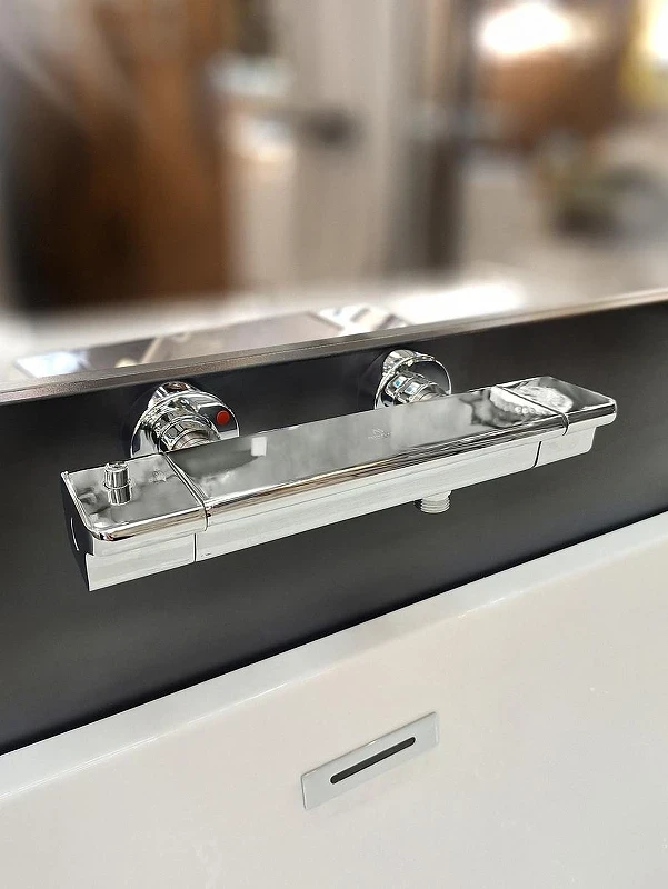 Смеситель для душа AltroBagno Lamberto 030501 Cr с термостатом цвет Хром