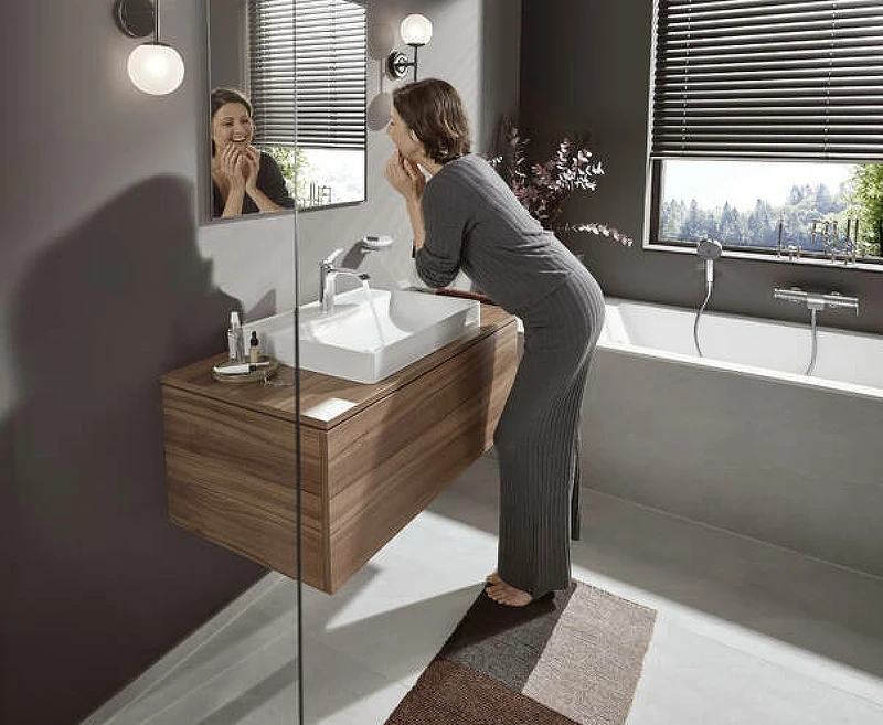 Смеситель для раковины Hansgrohe Vivenis 75022000 Хром латунь