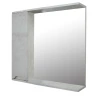 Зеркало со шкафом Loranto Florena 80 L CS00086988 цвет Светлый бетон