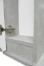 Зеркало со шкафом Loranto Florena 80 L CS00086988 цвет Светлый бетон